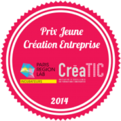 Logo Prix Jeune Création Entreprise GRIZZ a obtenu le prix Jeune Création Entreprise 2014